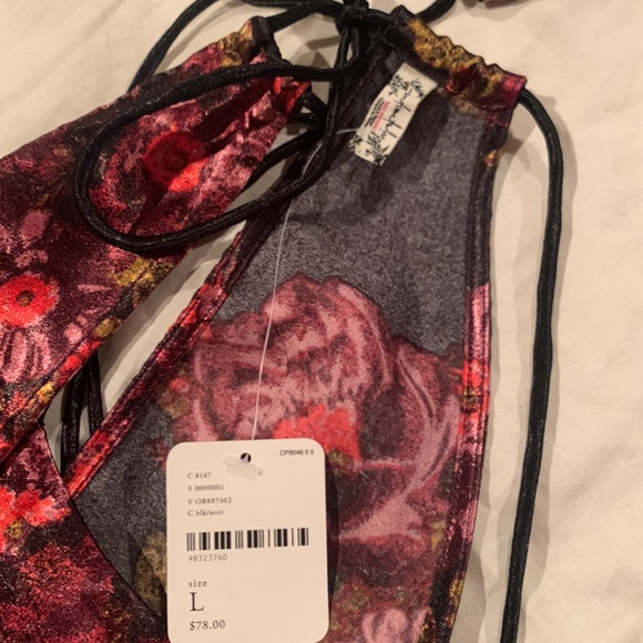 NWT Free People satin slip dress, size L - Picture 6 of 7